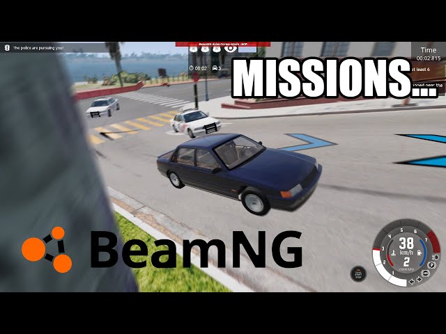 Police brutality?! - BeamNG Drive Career Mode Episode 21