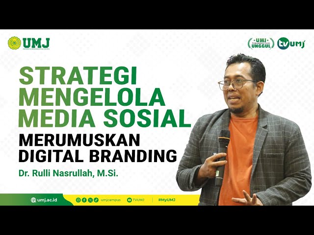 Kupas Strategi Mengelola Media Sosial bersama Kang Arul