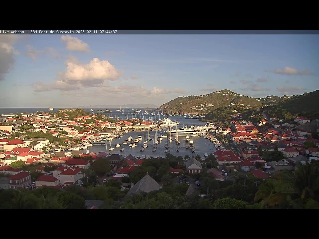 Live Webcam - SBH Port de Gustavia