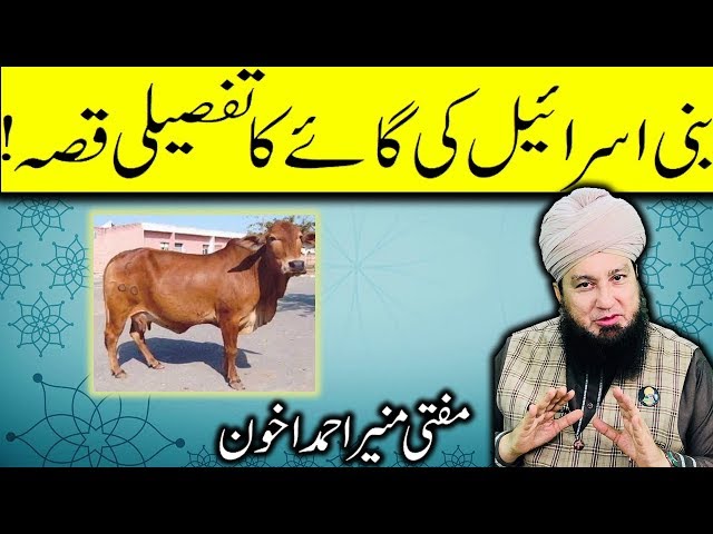 Story of Bani Israel’s Cow | Raham TV | Mufti Muneer Akhoon