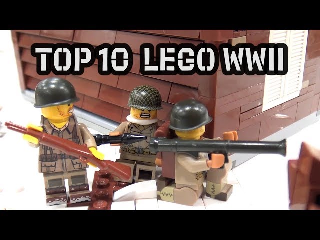 Top 10 Epic LEGO World War II Creations!