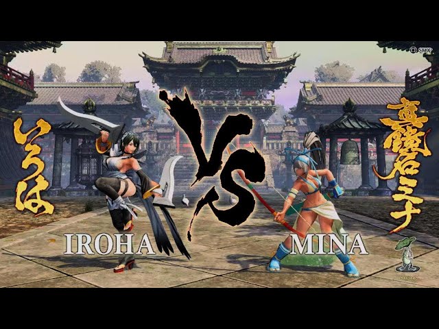 SAMURAI SHODOWN IROHA VS MINA