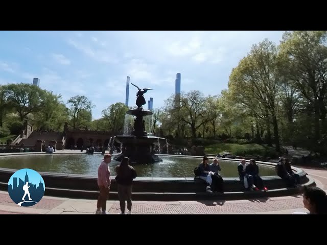 Spring colors at NYC Central Park (Interactive 4K 360º)