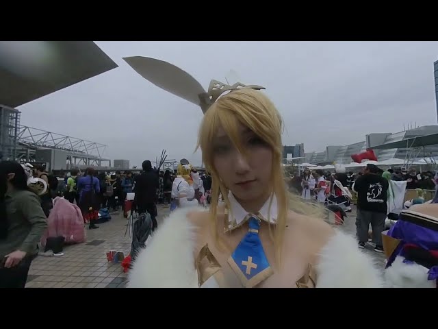 【VR180 3D】 コミックマーケット コミケ コスプレ 3日 Comic Market C97 Cosplay 3rd Day 9