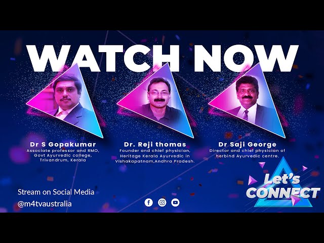 Let's Connect with Health Professionals | Dr S Gopakumar,Dr. Reji thomas and Dr Saji George | M4Tv