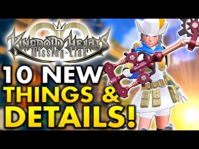 10 Kingdom Hearts Missing Link New Things and Details to Know!