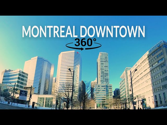 360 VIEW MONTREAL DOWNTOWN | VICTORIA SQUARE | 360 VIDEO