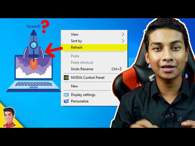 Windows Refresh Button is a Magic? রিফ্রেশের ম্যাজিক - Basic Bhai