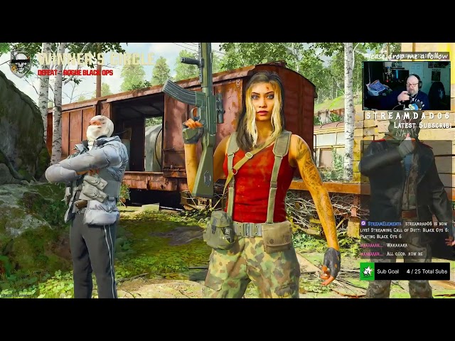 Twitch Live Stream Playing Black Ops 6