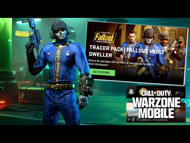 They put FALLOUT skins in Warzone Mobile!