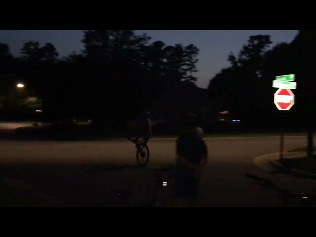 Night wheelies