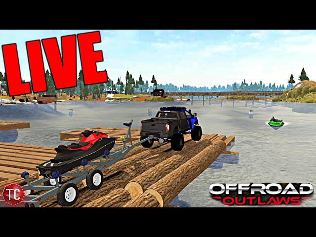 Offroad Outlaws LIVE: NEW UPDATE IS OUT!! BOATS, NEW TRUCKS, EXPENSIVE BUILDS, & MORE!