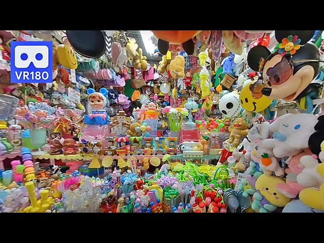 3D 180VR 4K Amazing!! a lot of Funny & Cute Toys are here 😍😍 Toy Store Mall