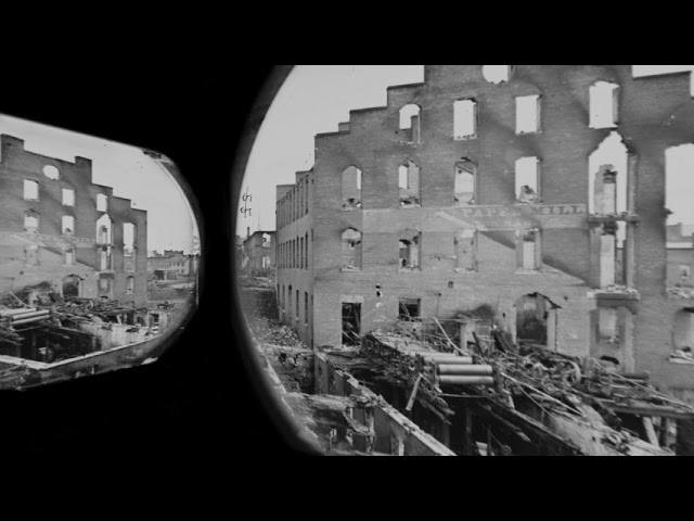 Paper Mill Ruins, Machinery, Richmond VA 1865 (silent, still image)