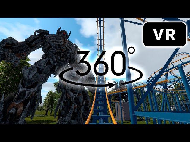 Roller Coaster Transformers 360 Video #video #viralvideos #pov