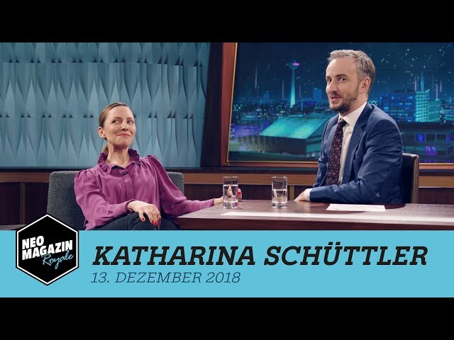 Katharina Schüttler zu Gast im Neo Magazin Royale mit Jan Böhmermann - ZDFneo