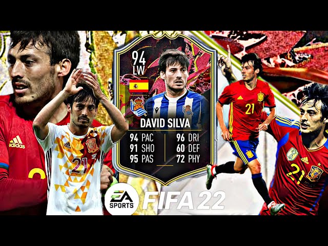 THE SPANISH MAGICIAN!😍🇪🇸 DAVID SILVA!🥵 - 94 RATED LW SHAPESHIFTERS DAVID SILVA REVIEW - FIFA 22