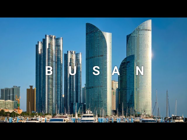 Busan City In South Korea 🇰🇷 In 4K |