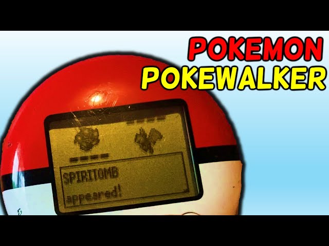 Playing Pokemon Pokewalker