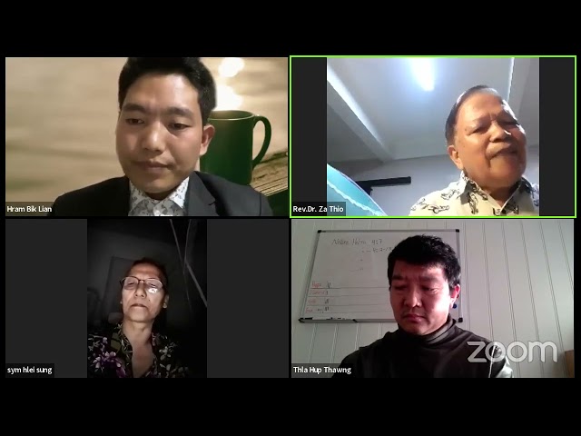 Theology Talk || Khamnhnak kong || Rev. Dr. G. Za Thio | Rev. Dr. Hram Bik Lian