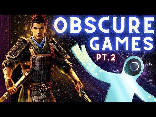 More "Obscure" Video Games I Recommend