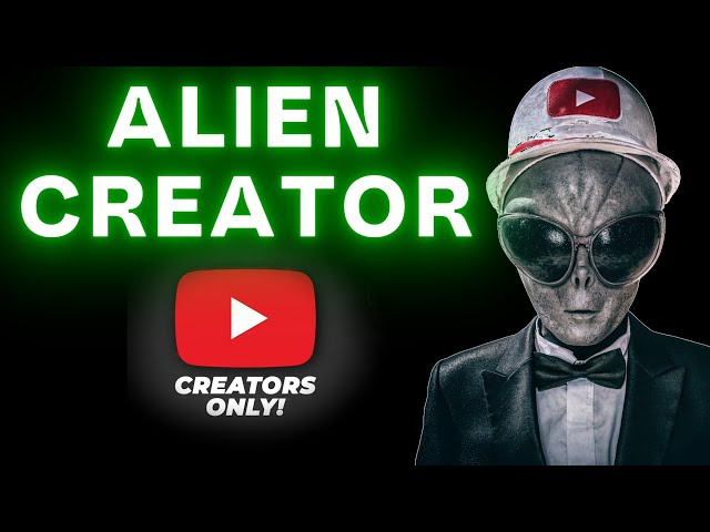 How to Grow on YouTube - ALIEN YouTuber Creator tips! This Video is AI Generated!