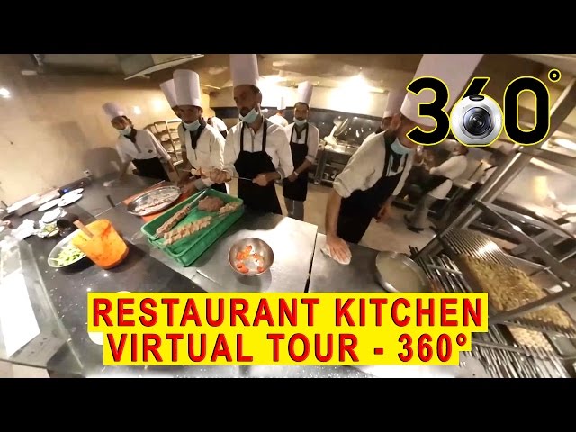 Restaurant Kitchen VIRTUAL TOUR BarBQ Tonight, Karachi - 360 degree