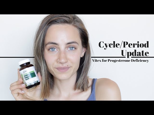 My Cycle/Period Update | Vitex for Progesterone Deficiency