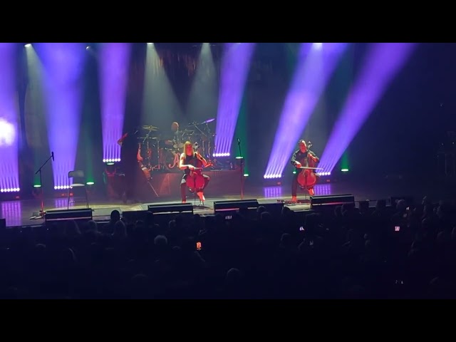 Apocalyptica performing One (Metallica cover) in Philly Feb 7, 2025