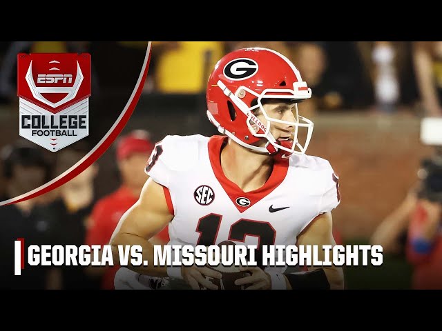 Georgia Bulldogs vs. Missouri Tigers | Full Game Highlights