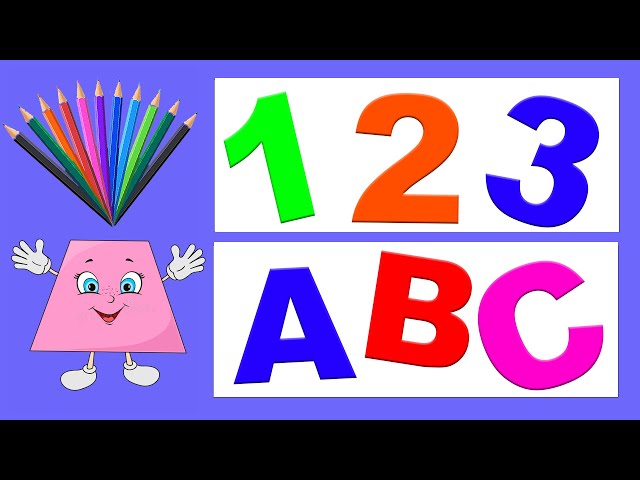 Learn Alphabets, Numbers, Shapes, Colors, Phonics, Vocabulary | Fun Learning Videos For 4 Year Olds