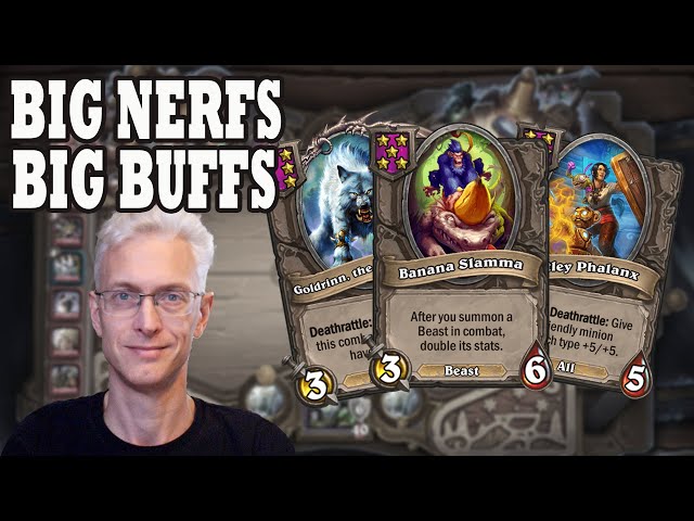 Big Balance Changes! Patch 28.0.3 Hearthstone Battlegrounds News