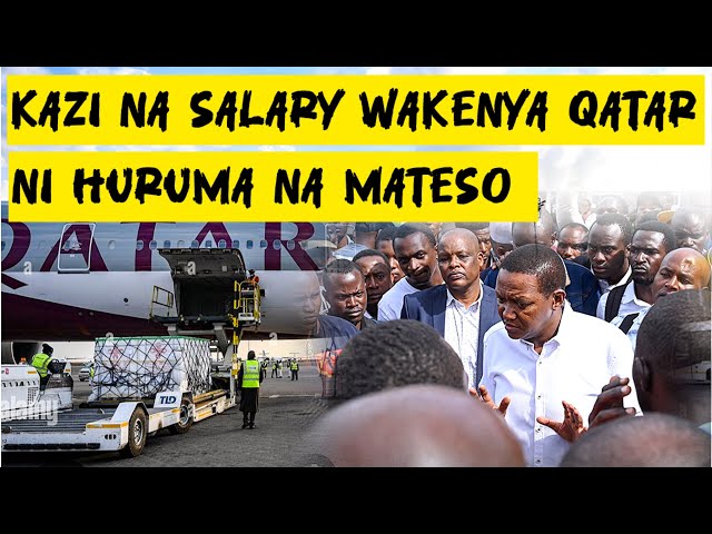 Kenyans in Qatar salary jobs challenges they face will shock you