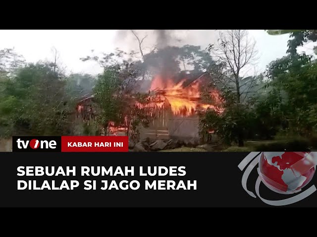 Tak Tersisa, Rumah di Banyumas Ludes Dilalap Api | Kabar Hari Ini tvOne