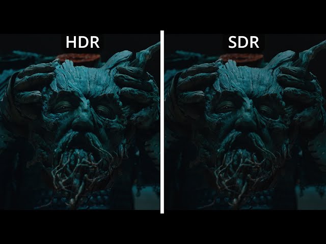 The Green Knight HDR vs SDR Comparison (HDR version)