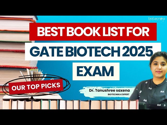 Best Reference Books For GATE Biotech 2025 Exam - Our Top Picks! #gateexam #gate2025 #biotechnology