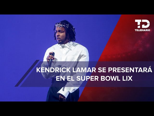 Kendrick Lamar estará en el show del mediotiempo del Super Bowl LIX