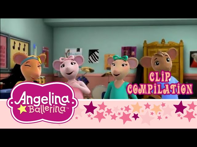 Angelina Ballerina - 👩‍🏫🩰Learning and Dancing👩‍🏫🩰| Video For Kids