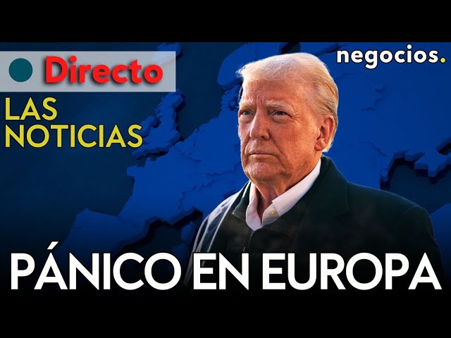 LAS NOTICIAS: Trump desata el pánico en Europa, Rusia ataca en Kiev y alerta total en Alemania