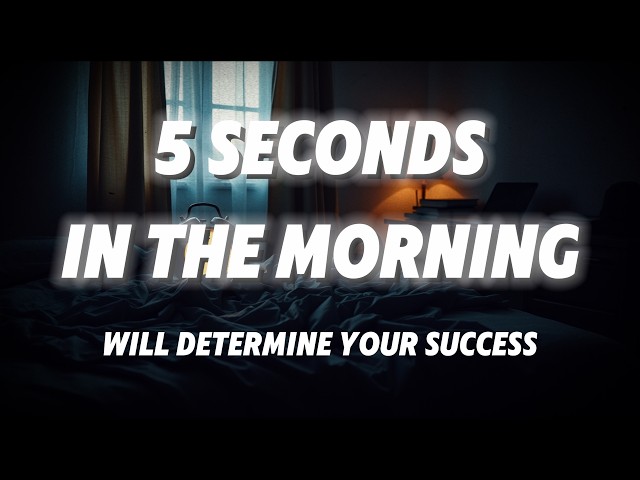 5 SECONDS Every Morning That Will Change Your Life Forever