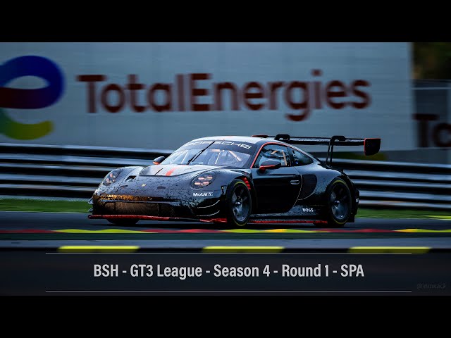 LIVE: ACC | BSH - GT3 League - Season 4 - Round 1 - SPA | Onboard