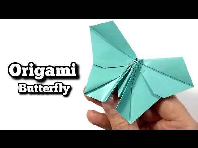 How to Make Paper Butterfly Origami | Easy Paper Butterfly Origami Tutorial