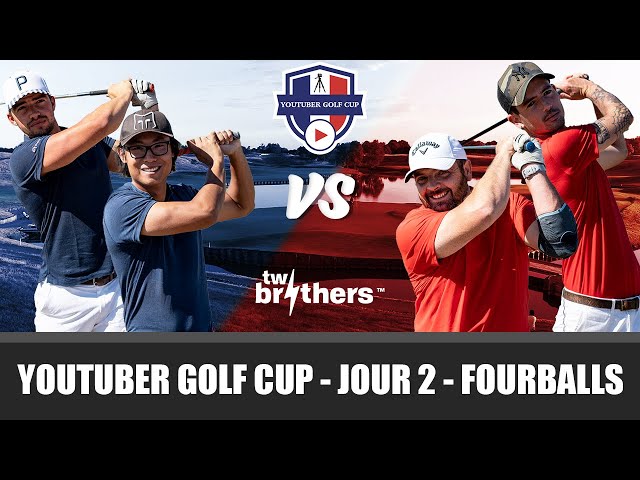 YOUTUBER GOLF CUP - Jour 2 - Ma / Luc - Flo / Mat