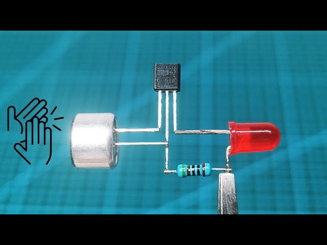 Simple clap switch control circuit