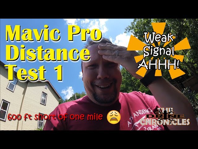 DJI Mavic Pro Distance Test 1