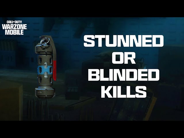 How to get KILLS on STUNNED or BLINDED Operators in Warzone Mobile