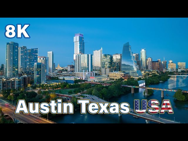 "Explore Austin Texas 🇺🇸 Like Never Before | 60fps Drone Footage