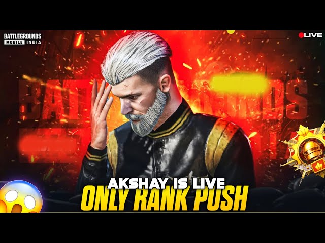 💥RANK PUSH 😱GAMEPLAY | BGMI😍 3.6 NEW UPDATE| M4 🥶GLACIER⭐ | AKSHAY IS LIVE#bgmi #shortslive