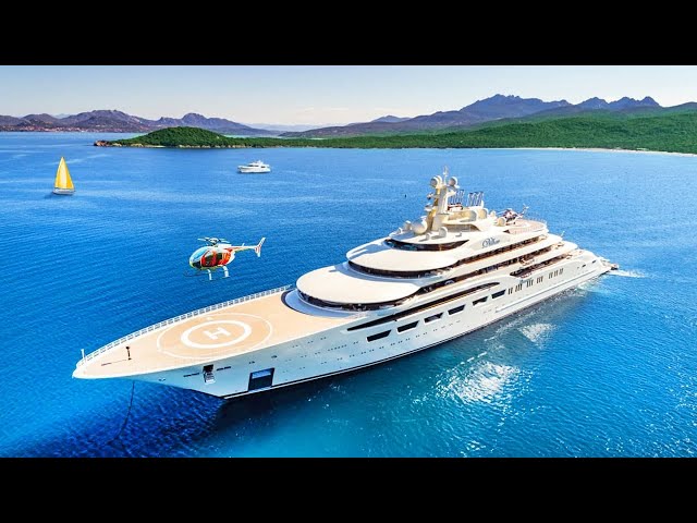 Inside Dilbar Yacht – One Of The Richest Interiors At Sea