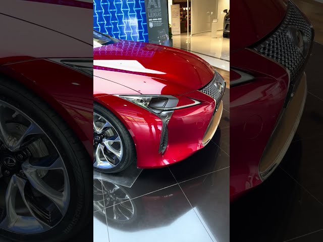 LEXUS LC500h I V8 5.0 I Radiant Red I P1 #lexuslc #lc500